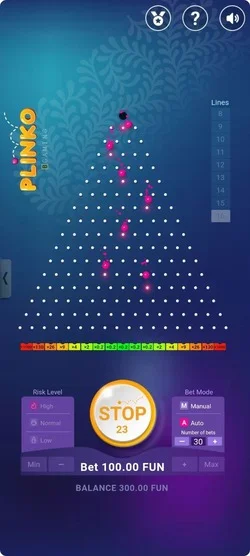 Best Plinko game UK