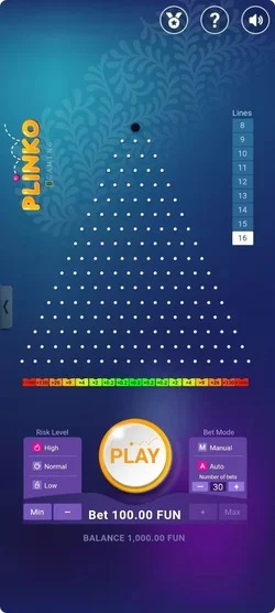 Plinki game online - Plinko balls UK